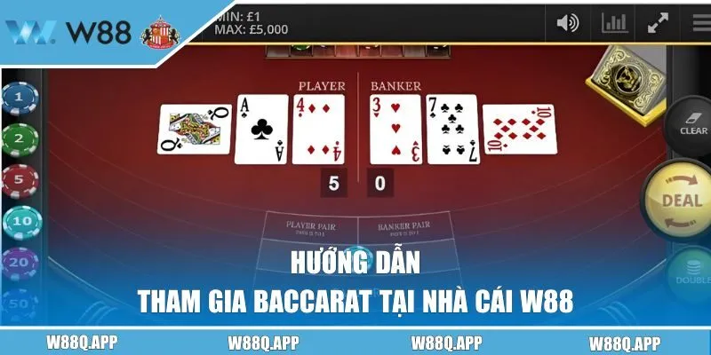 Hướng dẫn 3 bước tham gia tại W88