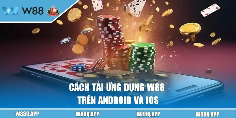 Cách tải ứng dụng W88 trên Android và iOs