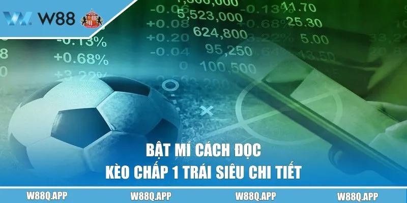 Cách đọc kèo chấp 1 quả chuẩn