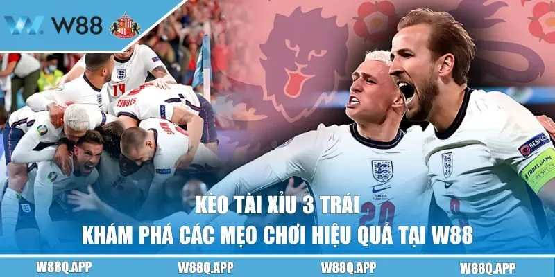 Kèo Tài Xỉu 3 Trái - Khám Phá Các Mẹo Chơi Hiệu Quả Tại W88