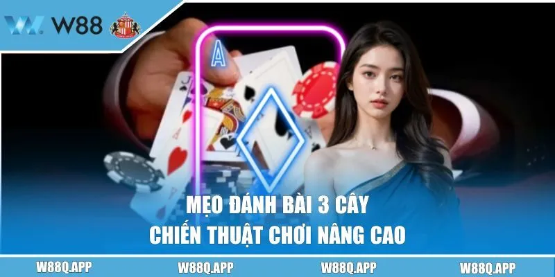 Bỏ túi ba chiến thuật đánh bài 3 cây nâng cao tại W88
