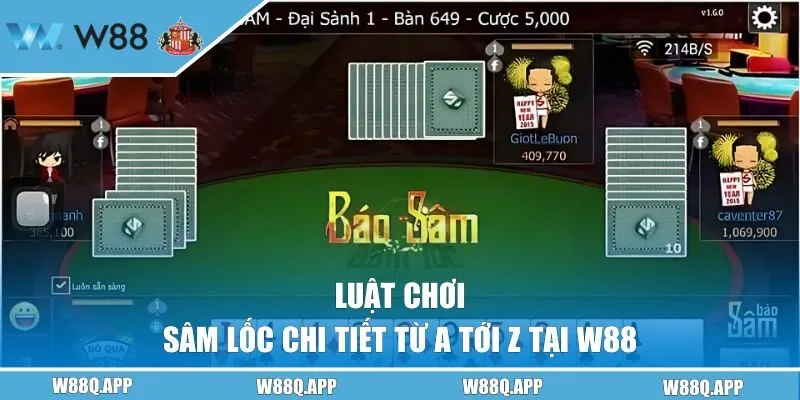 Luật chơi sâm chi tiết từ A tới Z tại W88